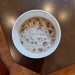 猫カフェ 日なたの窓 - ほうじ茶ラテ