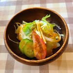 洋食ホシノ - ミニサラダ