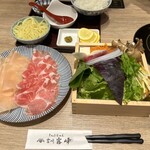 Shabushabu Miyazaki Kirimine - 塩レモンしゃぶしゃぶ　税込み1500円