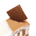 ラヴニュー - 飾りのチョコは恐らくアプリコット柄。