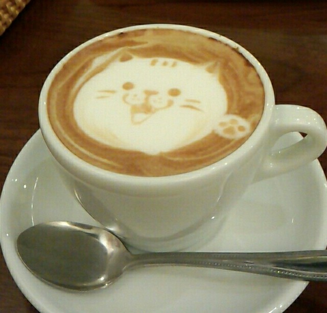 大須のｽﾀｲﾘｯｼｭcafeでﾗﾃｱｰﾄ ﾟ By Hiro 閉店 カフェ エストレア Cafe Estrella 大須観音 カフェ 食べログ