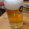 串屋横丁 - ビールはサッポロ黒