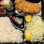 とんかつ武信 - ロースかつ弁当 竹