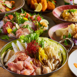 超值的无限畅饮套餐3,000日元～♪最适合酒会和宴会。