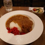 カフェ東亜サプライ - ジャワカレー+ミニサラダ