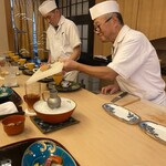 山玄茶 - にこやかな大将❣️