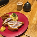 洋食 おがた - 鯵のレアフライ