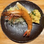 洋食 おがた - 赤海老フライ