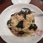 坦坦麺餃子工房 北京 - キクラゲの玉子炒め