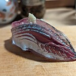 天史朗鮨 - 小田原産アジ　香り素晴らしいです