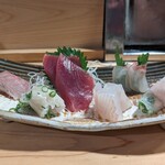 天史朗鮨 - おまかせ　お刺し身盛り合わせ
