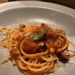 ビストロ ランプ - パスタ＝真蛸のブッタネスカ