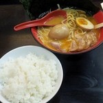 松壱家 - 味濃いんでライス