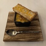 ゆきばな - アミューズ：ズワイ蟹とアサリのグラタン