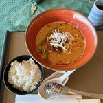 成田フェアフィールドゴルフクラブ  レストラン - 担々麺セット