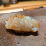 鮨 唐島 - 煮ホタテ