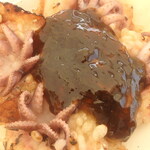 沖縄イイダコ屋 - もずくソース　オン