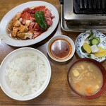 綾城 - 上焼肉定食　1700円税込