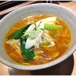 一途 - 途（みち）　\800　辛さではなくコクで勝負！な味わい深いカレーラーメンです。