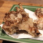 柳家 - 茸の天ぷら　天然舞茸　　(2013/10)