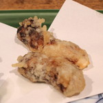 柳家 - 茸の天ぷら　松茸　　(2013/10)