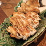 柳家 - ”天然うなぎ”の白焼　(2013/10)