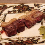 柳家 - 蝦夷鹿のロース　(2013/10)