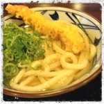 Marugame Seimen - おはようございます、朝うどん。土日は朝から営業してるんですね。