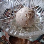 蕎麦処 くに作 - ナッツのアイスクリーム