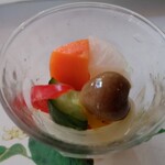 蕎麦処 くに作 - ピクルス