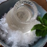 蕎麦処 くに作 - 最後まで冷えてます。直ぐ無くなるけどね。(笑)