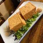 遊酒食堂 宇都宮 - 宇都宮で大好きなメニュー、厚揚げ