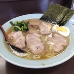 ラーメンショップ - チャーシューメン 中盛 1,150駅 玉子はサービス