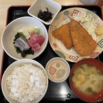 宝山 いわし料理 大松 - 【2023/10】刺身＋フライ