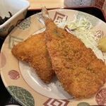 宝山 いわし料理 大松 - 【2023/10】あじ＋いわしフライ