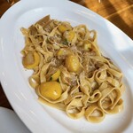 ピッツェリア キアッキェローネ - ポルチーニ茸と栗のタリアテッレ