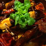 喜臨軒 - また挙げてしましました。。。辣子香鶏塊 !!　絶品！！