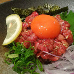 万両 - 和牛ユッケ