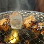 万両 - 氷で鎮火