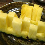 万両 - デザートのサービス