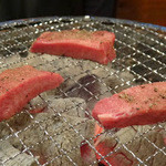 万両 - 厚切上タン塩