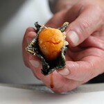 割烹 天ぷら 三太郎 - 前卓限定天ぷらおまかせコース一例