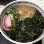 大川製麺所 - わかめうどん(温)