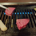 焼肉とワイン 醍醐 - 焼き４