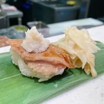 立食い寿司 根室花まる - 本鮪炙りほっぺ