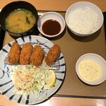 やよい軒 - かきフライ定食