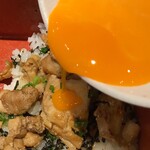 やよい軒 - 4.黄身をかけて