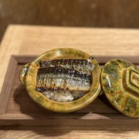 HAGI - ⑩薪焼き秋刀魚の土鍋クリームご飯 香茸入り