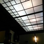 神田まつや - レトロな天井照明