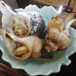 いなば鮮魚 - ばい貝の壺焼き